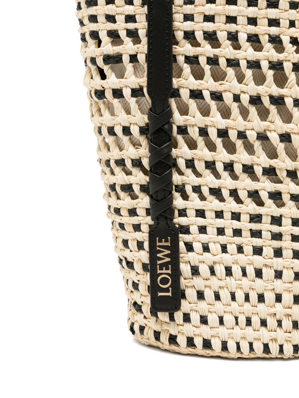 Loewe Paula's Ibiza Women Braid Rafia Bucket Bag