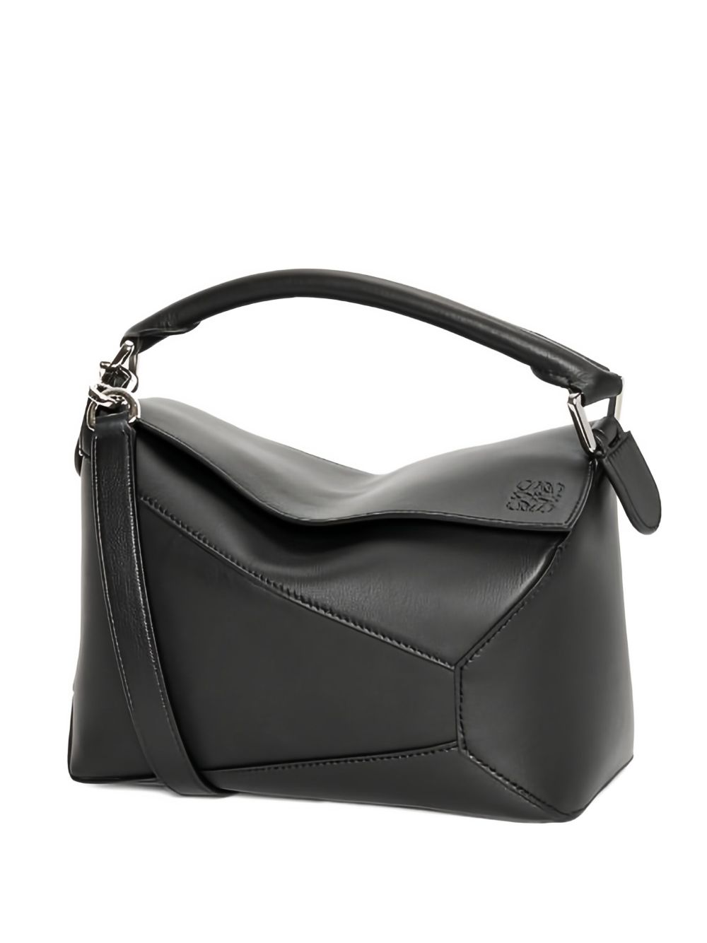 Loewe Women Puzzle Edge Small Leather Handbag