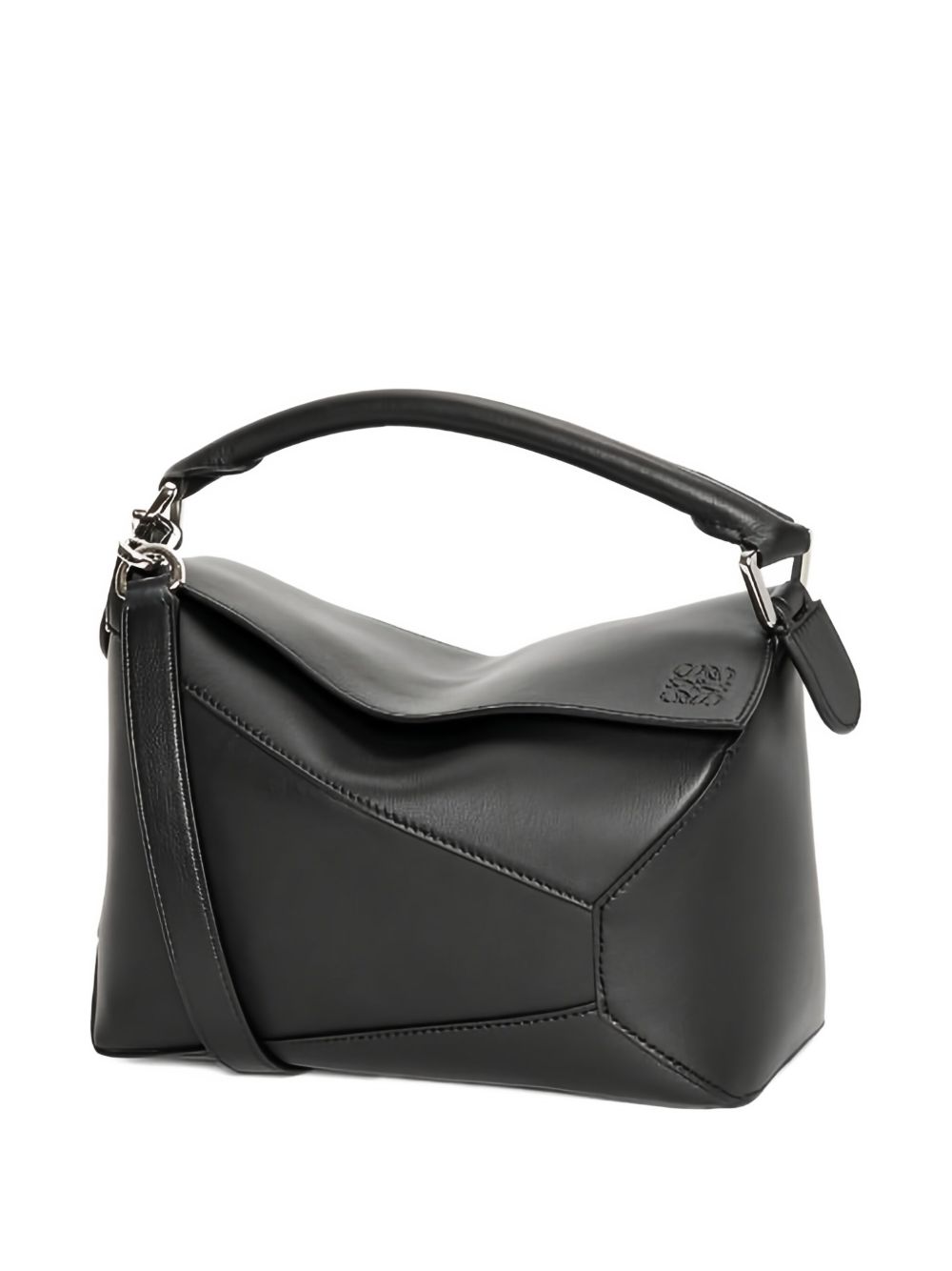 Loewe Women Puzzle Edge Small Leather Handbag