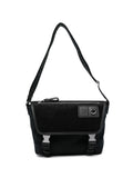 Loewe Men Flex Medium Canvas And Suede Crossbody Bag