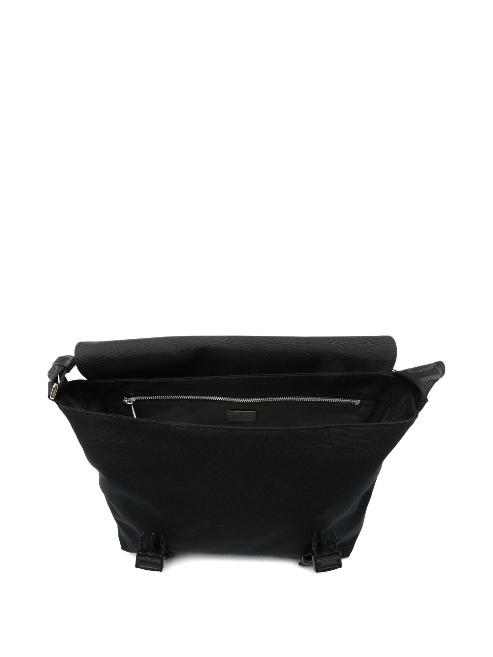 Loewe Men Flex Medium Canvas And Suede Crossbody Bag