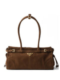 Prada Women Prada Bonnie Medium Leather Handbag