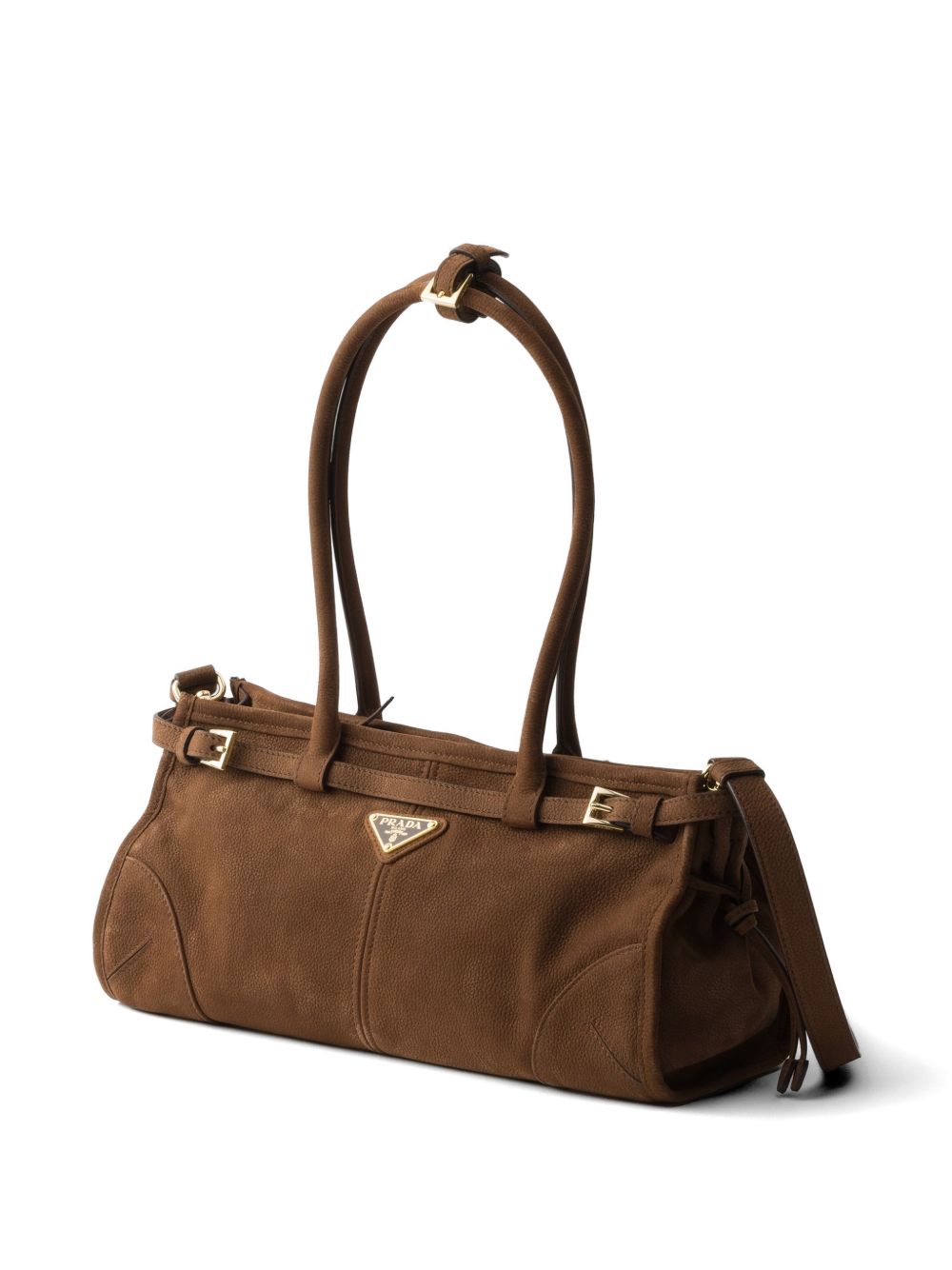 Prada Women Prada Bonnie Medium Leather Handbag