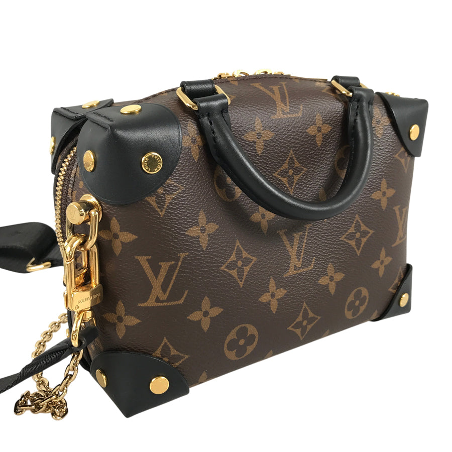 LOUIS VUITTON Monogram Petite Malle Souple M45571 Hand bag