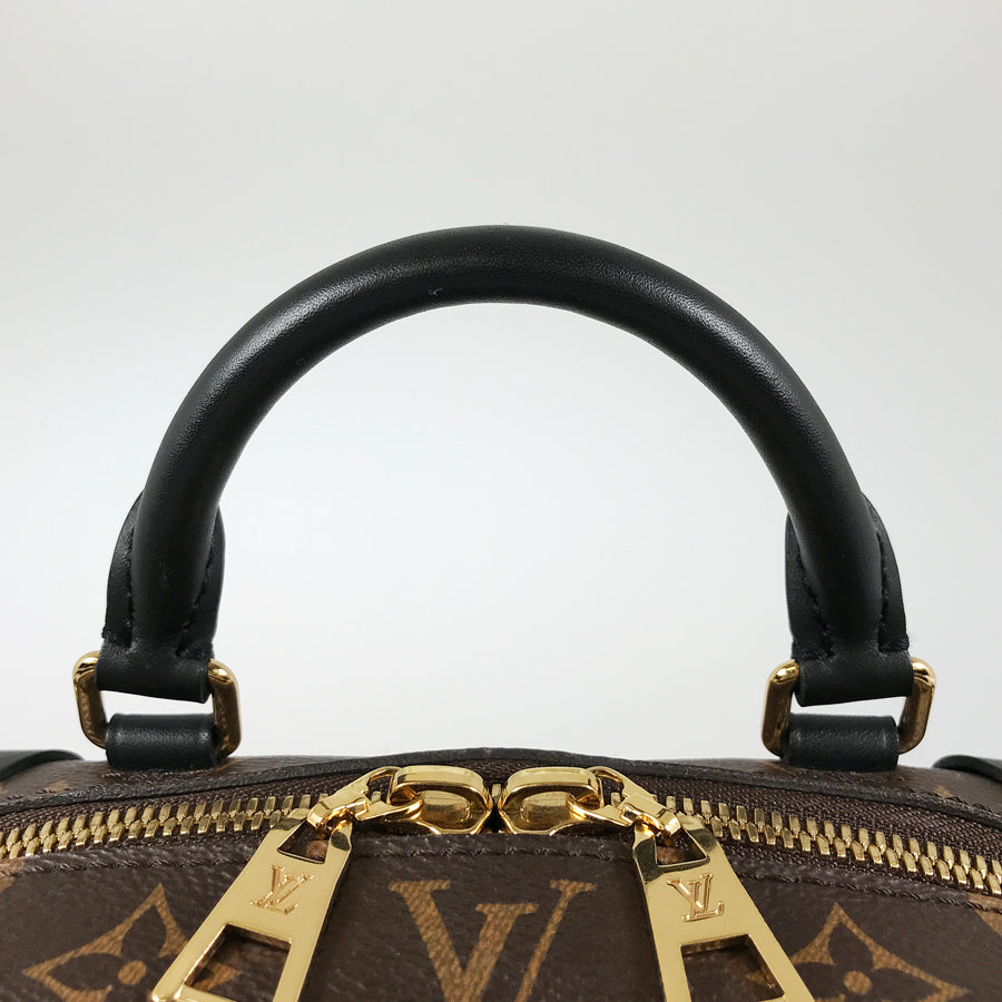 LOUIS VUITTON Monogram Petite Malle Souple M45571 Hand bag