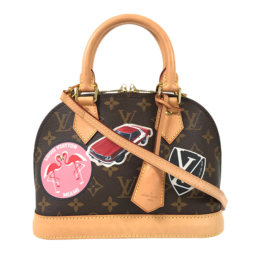 LOUIS VUITTON Monogram Alma BB M43230 Hand bag