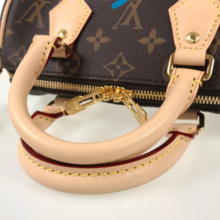 LOUIS VUITTON Monogram Speedy Bandouliere 20 M46469 Hand bag
