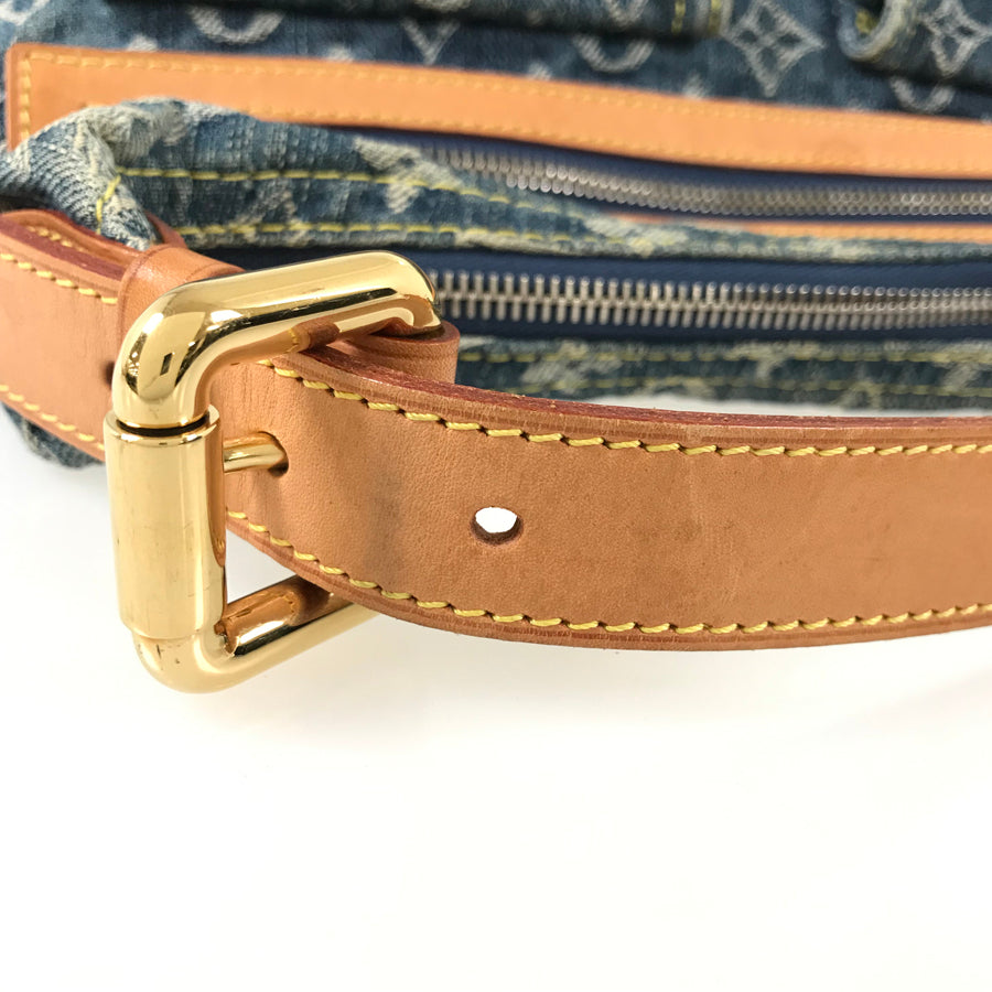 LOUIS VUITTON Monogram Denim Baggy PM M95049 Shoulder bag