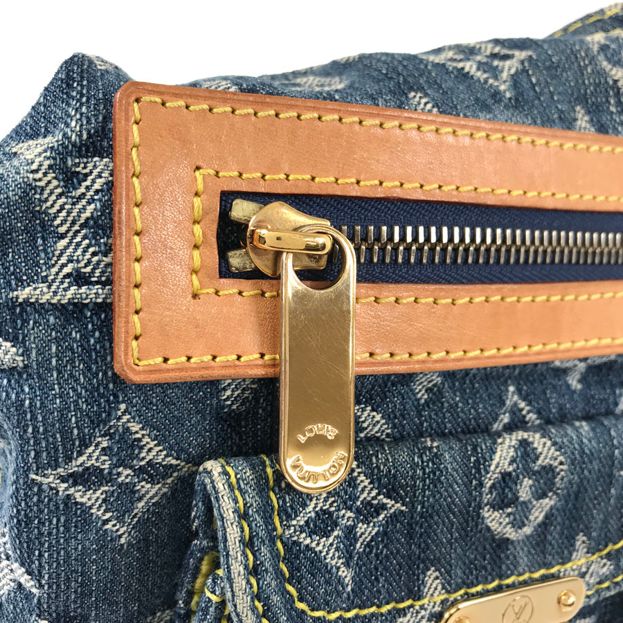 LOUIS VUITTON Monogram Denim Baggy PM M95049 Shoulder bag
