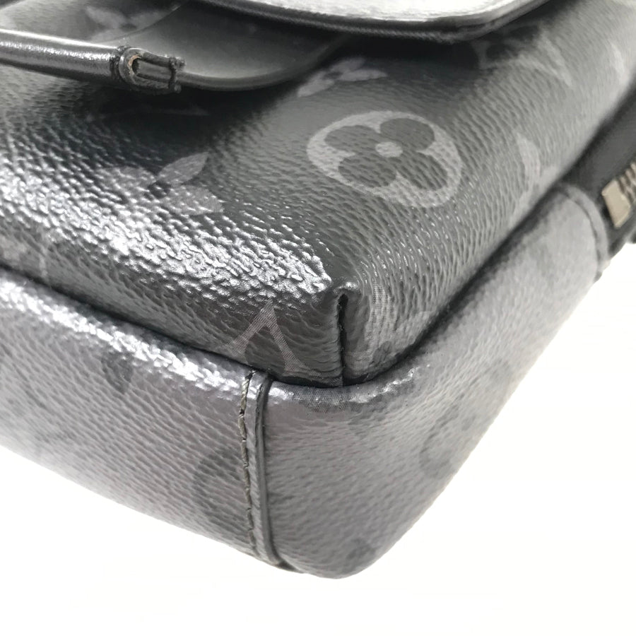 LOUIS VUITTON Monogram Eclipse Reverse Double Phone Pouch M81321 Shoulder bag
