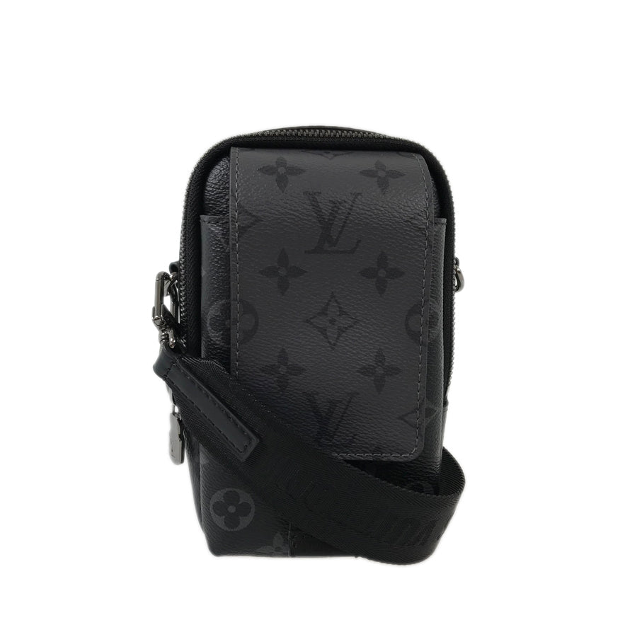 LOUIS VUITTON Monogram Eclipse Reverse Double Phone Pouch M81321 Shoulder bag