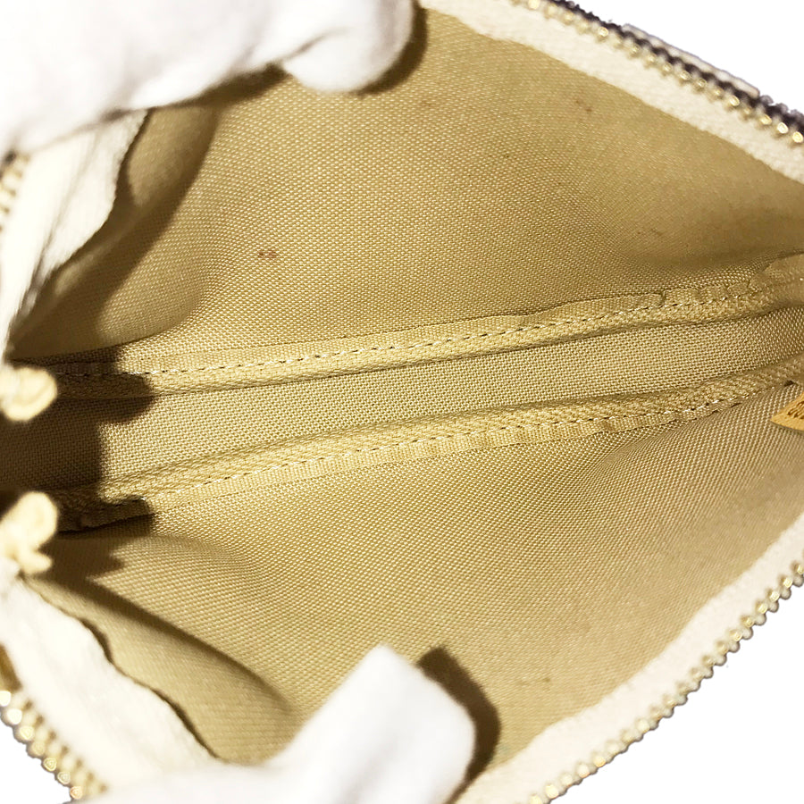 LOUIS VUITTON Damier Azur Mini Pochette Accessoires N63005 Pouch