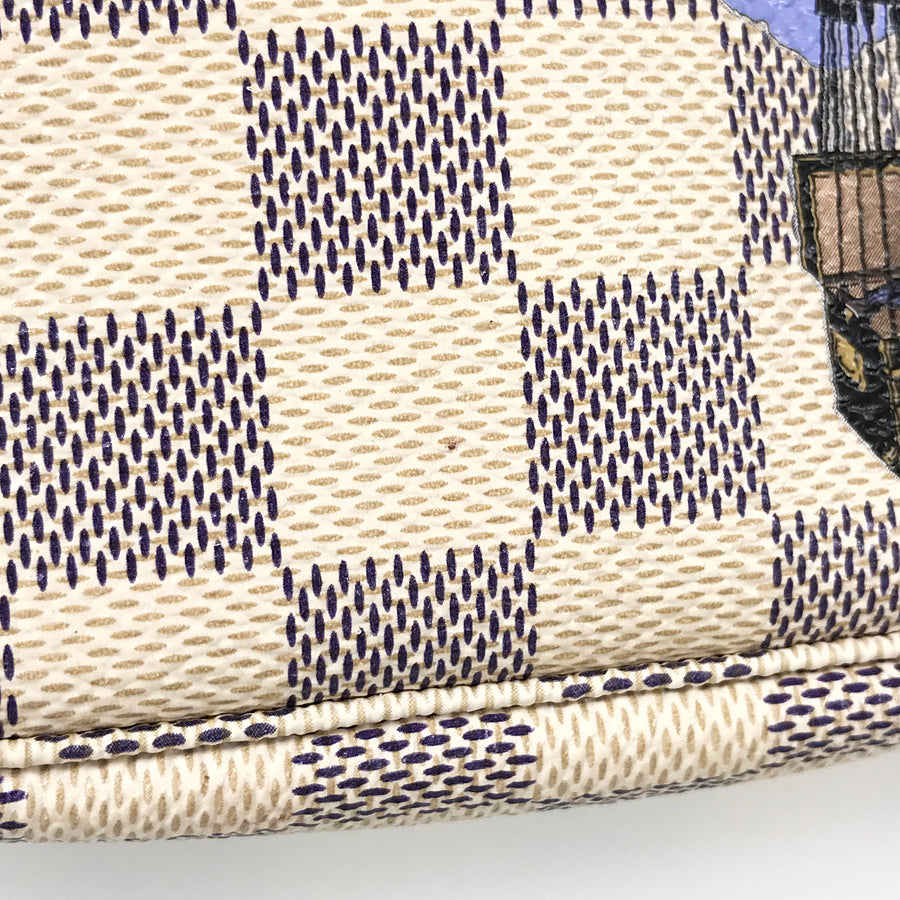 LOUIS VUITTON Damier Azur Mini Pochette Accessoires N63005 Pouch