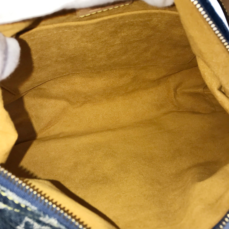 LOUIS VUITTON Monogram Denim Baggy PM M95049 Shoulder bag