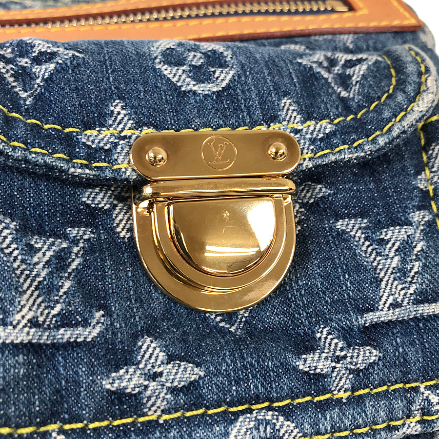 LOUIS VUITTON Monogram Denim Baggy PM M95049 Shoulder bag