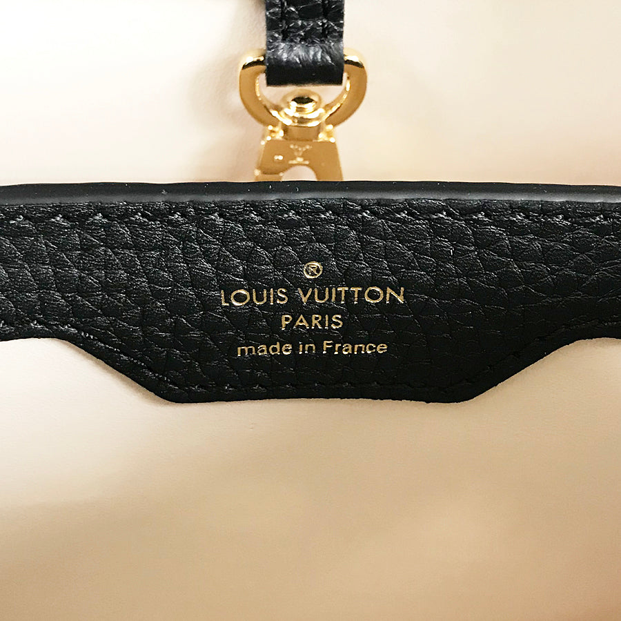 LOUIS VUITTON Taurillon Leather Capucines BB M23950 Hand bag