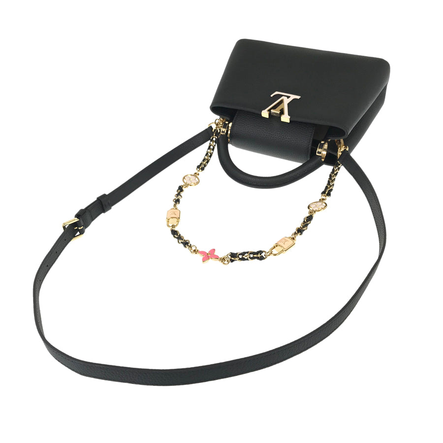 LOUIS VUITTON Taurillon Leather Capucines BB M23950 Hand bag
