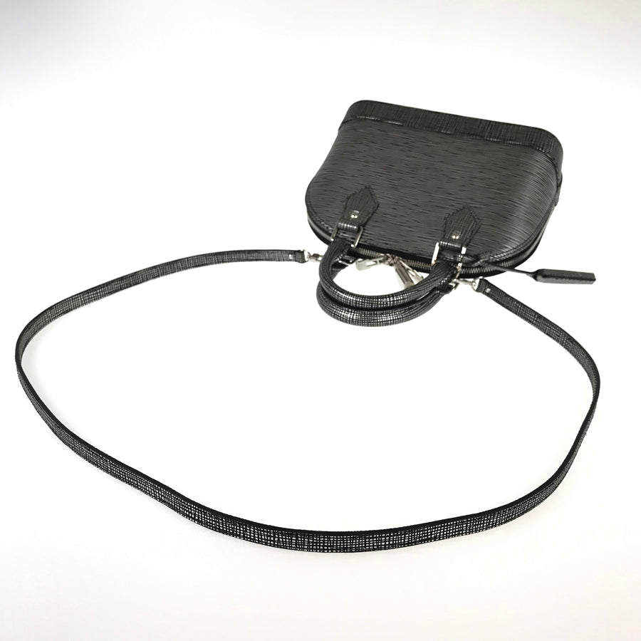 LOUIS VUITTON Epi Platine Alma BB M54827 Hand bag