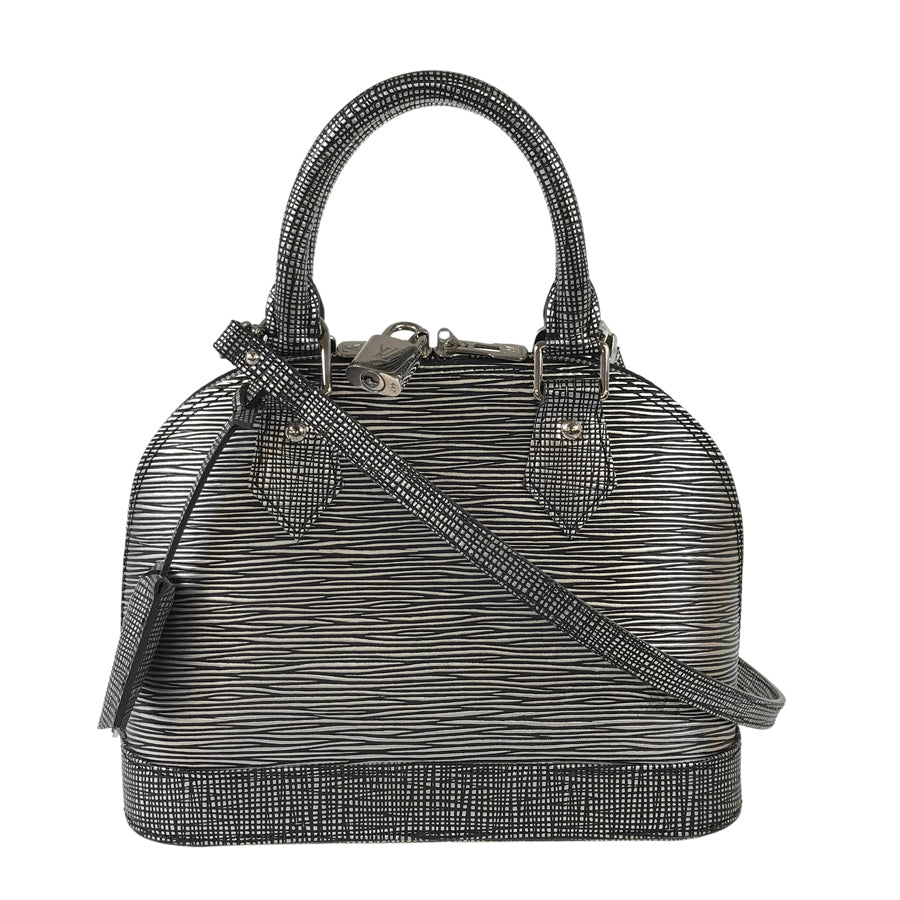 LOUIS VUITTON Epi Platine Alma BB M54827 Hand bag