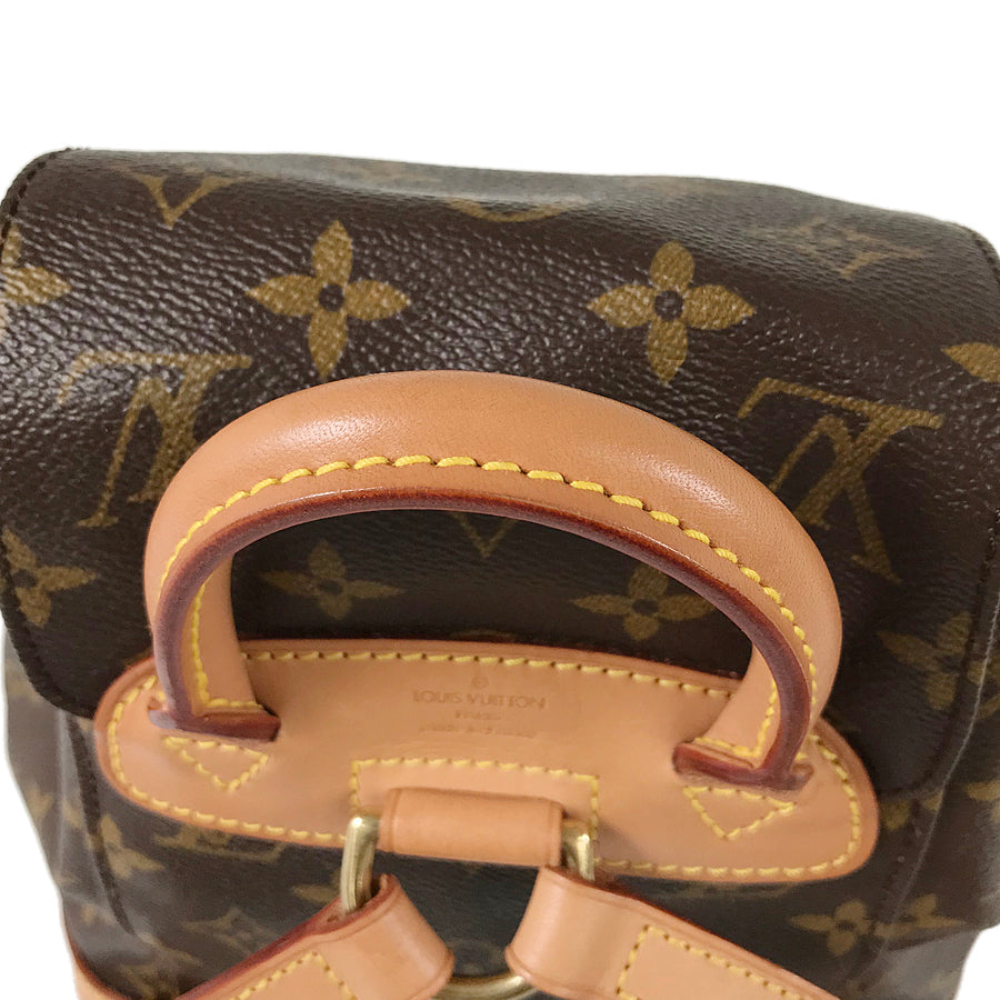 LOUIS VUITTON Monogram Mini Montsouris M51137 Backpack