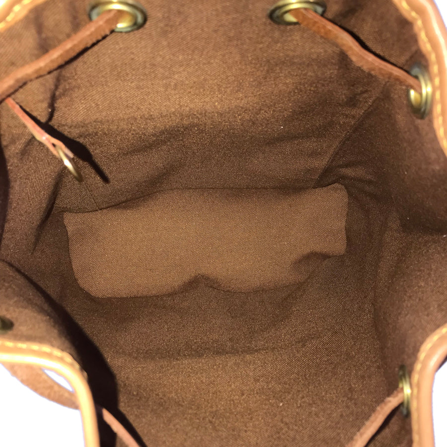 LOUIS VUITTON Monogram Mini Montsouris M51137 Backpack