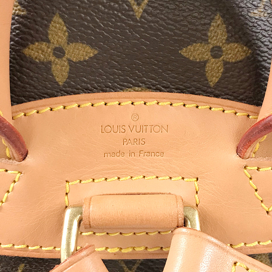 LOUIS VUITTON Monogram Mini Montsouris M51137 Backpack