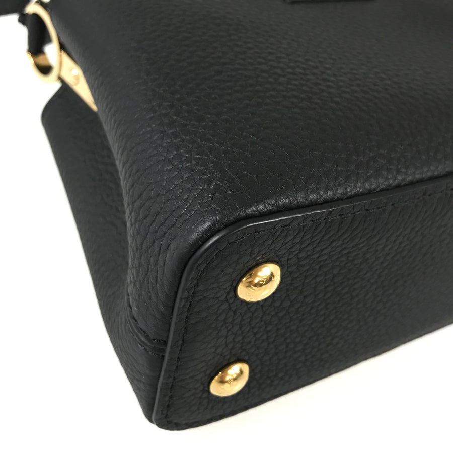 LOUIS VUITTON Taurillon Leather Capucines MINI M56071 Hand bag