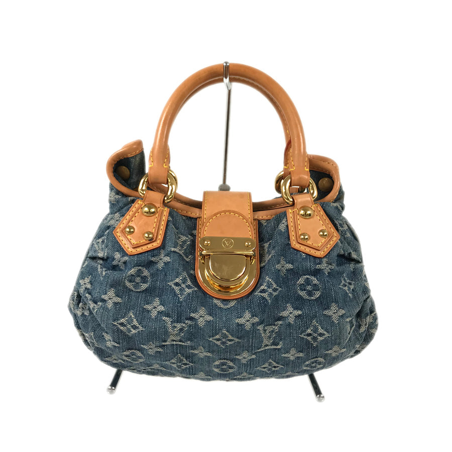 LOUIS VUITTON Monogram Denim Pleaty M95020 Hand bag