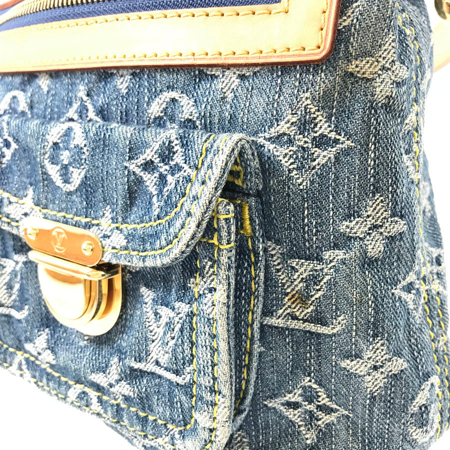 LOUIS VUITTON Monogram Denim Baggy PM M95049 Shoulder bag