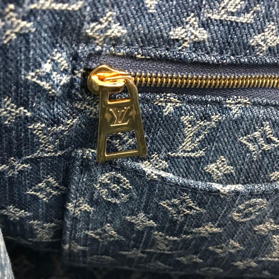 LOUIS VUITTON Monogram Denim On The Go MM M46871 Tote bag