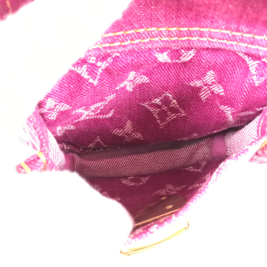 LOUIS VUITTON Monogram Denim Baggy GM M95210 Shoulder bag