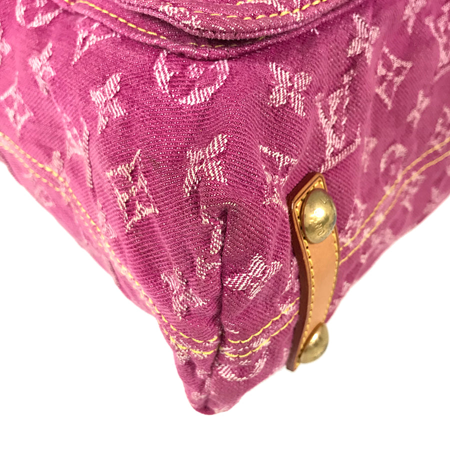 LOUIS VUITTON Monogram Denim Baggy GM M95210 Shoulder bag