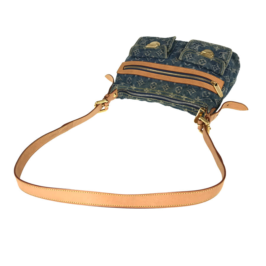 LOUIS VUITTON Monogram Denim Baggy PM M95049 Shoulder bag