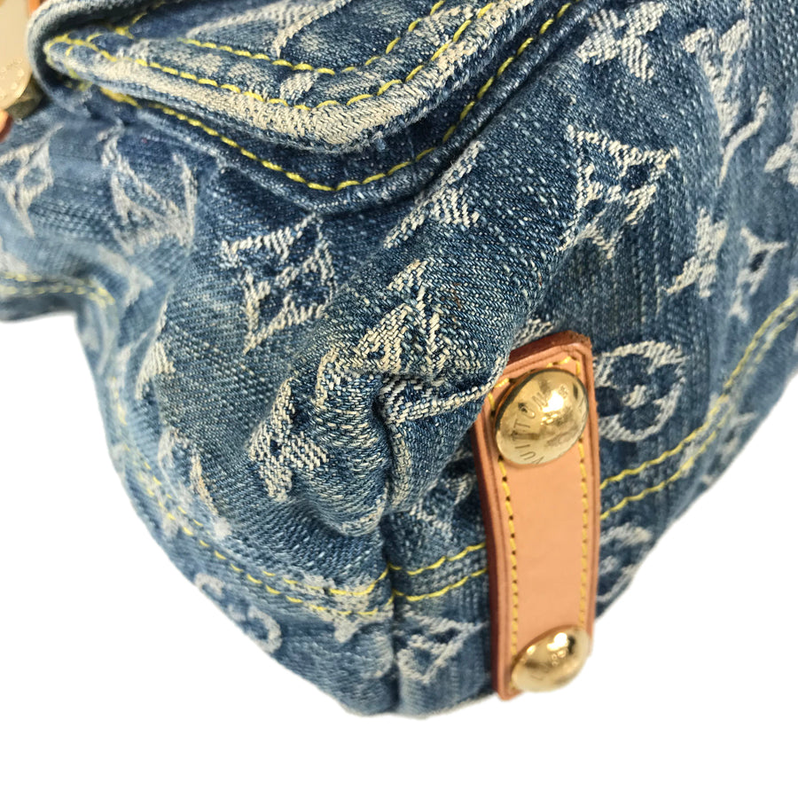 LOUIS VUITTON Monogram Denim Baggy PM M95049 Shoulder bag