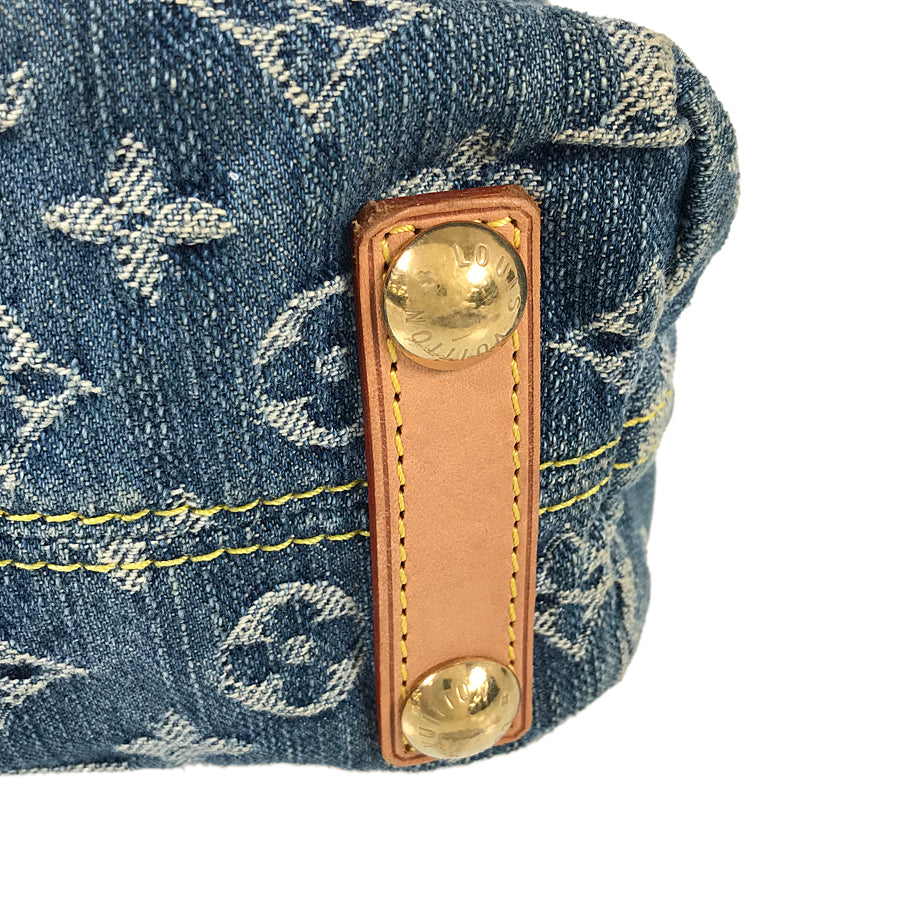LOUIS VUITTON Monogram Denim Baggy PM M95049 Shoulder bag