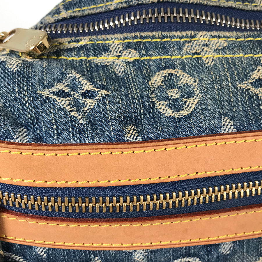 LOUIS VUITTON Monogram Denim Baggy PM M95049 Shoulder bag