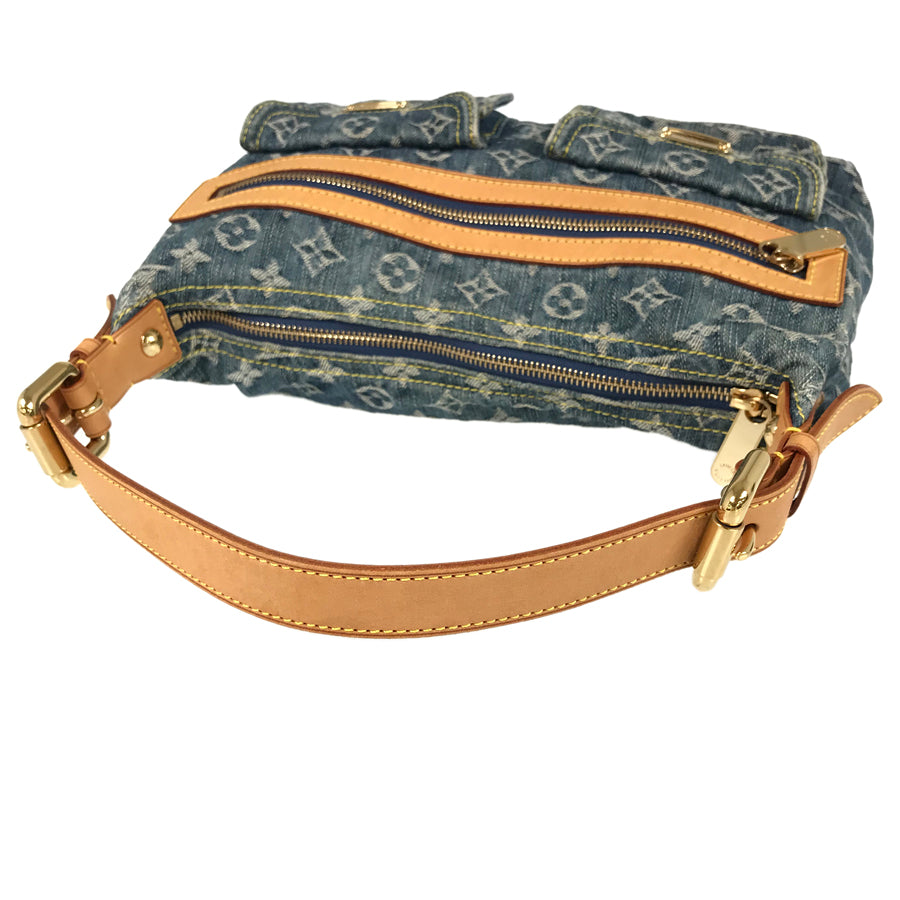 LOUIS VUITTON Monogram Denim Baggy PM M95049 Shoulder bag