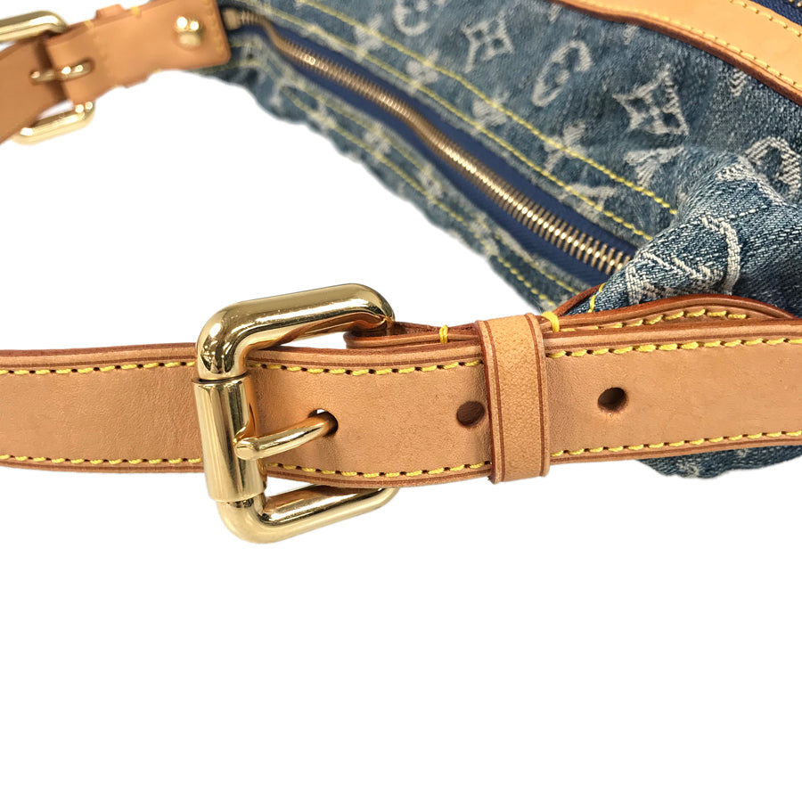 LOUIS VUITTON Monogram Denim Baggy PM M95049 Shoulder bag