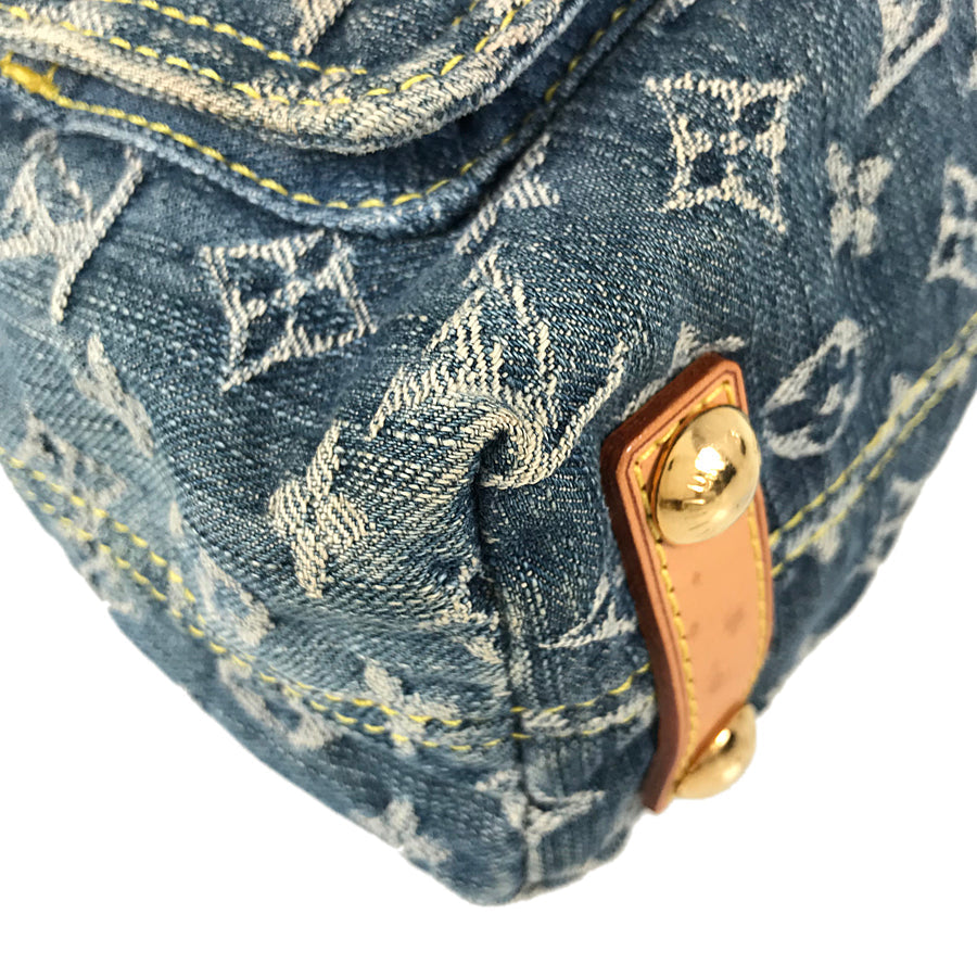 LOUIS VUITTON Monogram Denim Baggy PM M95049 Shoulder bag