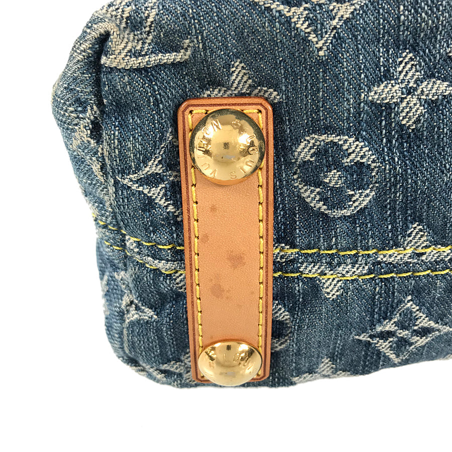 LOUIS VUITTON Monogram Denim Baggy PM M95049 Shoulder bag