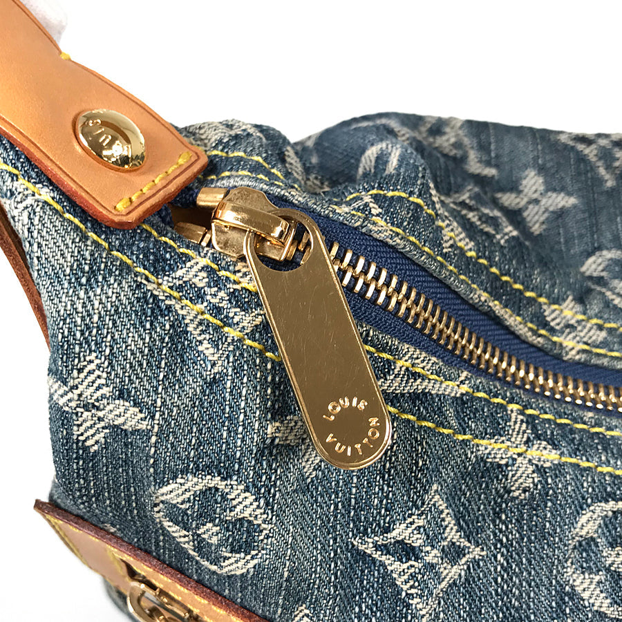 LOUIS VUITTON Monogram Denim Baggy PM M95049 Shoulder bag