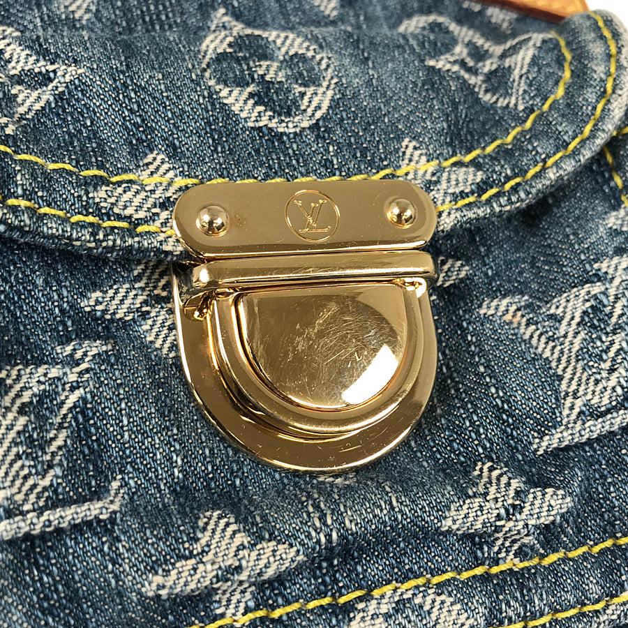 LOUIS VUITTON Monogram Denim Baggy PM M95049 Shoulder bag