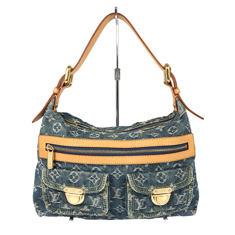 LOUIS VUITTON Monogram Denim Baggy PM M95049 Shoulder bag