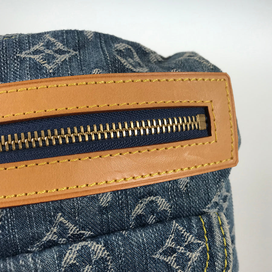 LOUIS VUITTON Monogram Denim Baggy PM M95049 Shoulder bag