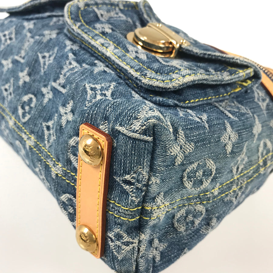 LOUIS VUITTON Monogram Denim Baggy PM M95049 Shoulder bag