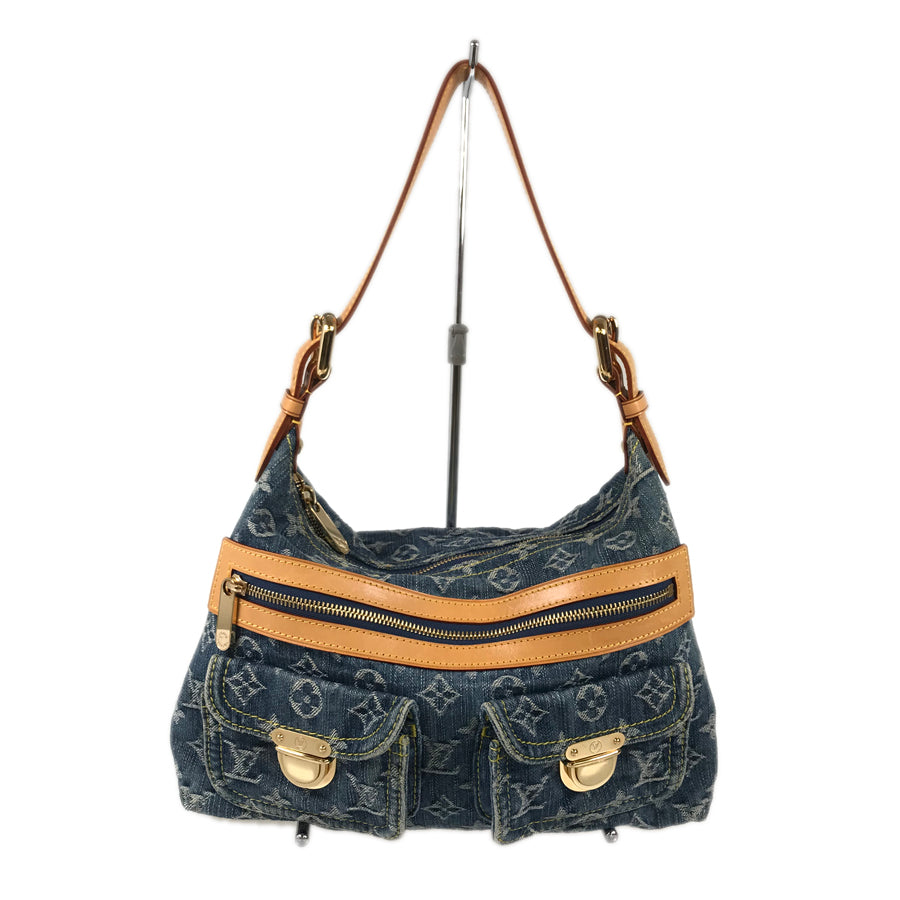 LOUIS VUITTON Monogram Denim Baggy PM M95049 Shoulder bag
