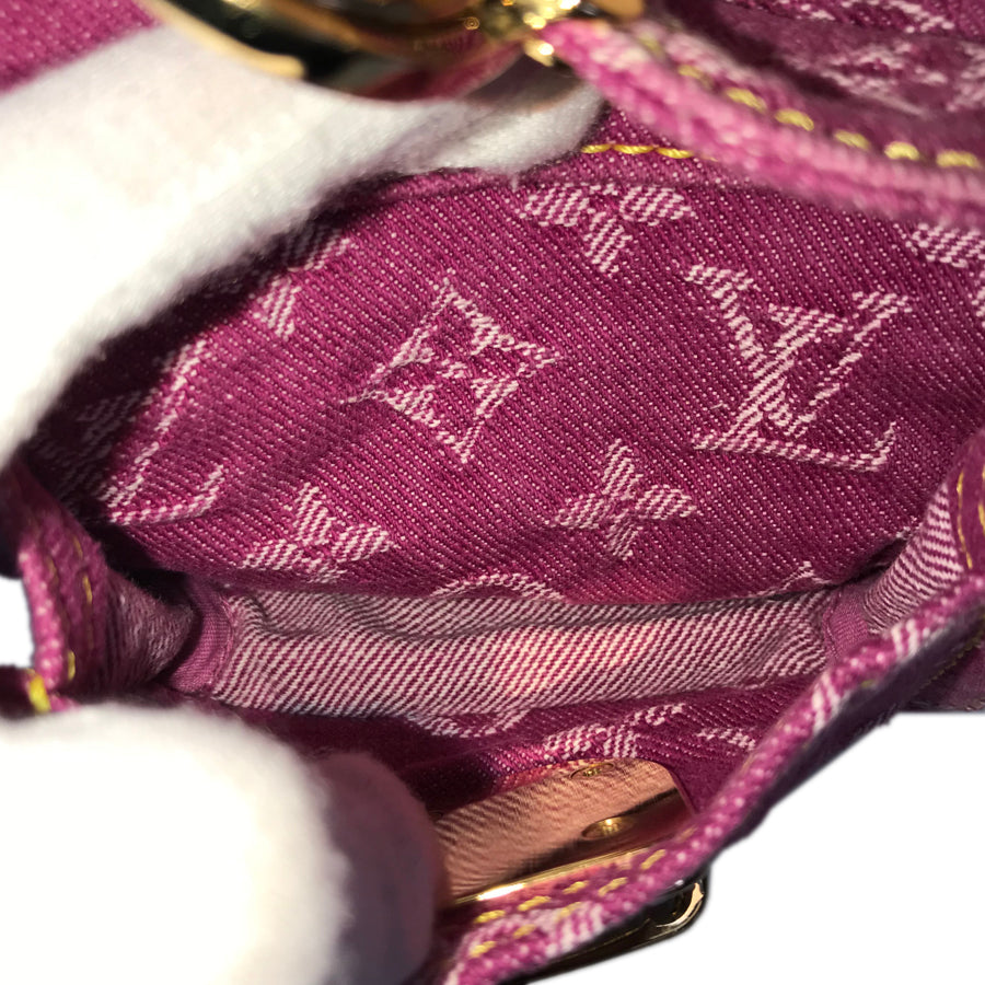 LOUIS VUITTON Monogram Denim Neo Speedy M95214 Hand bag