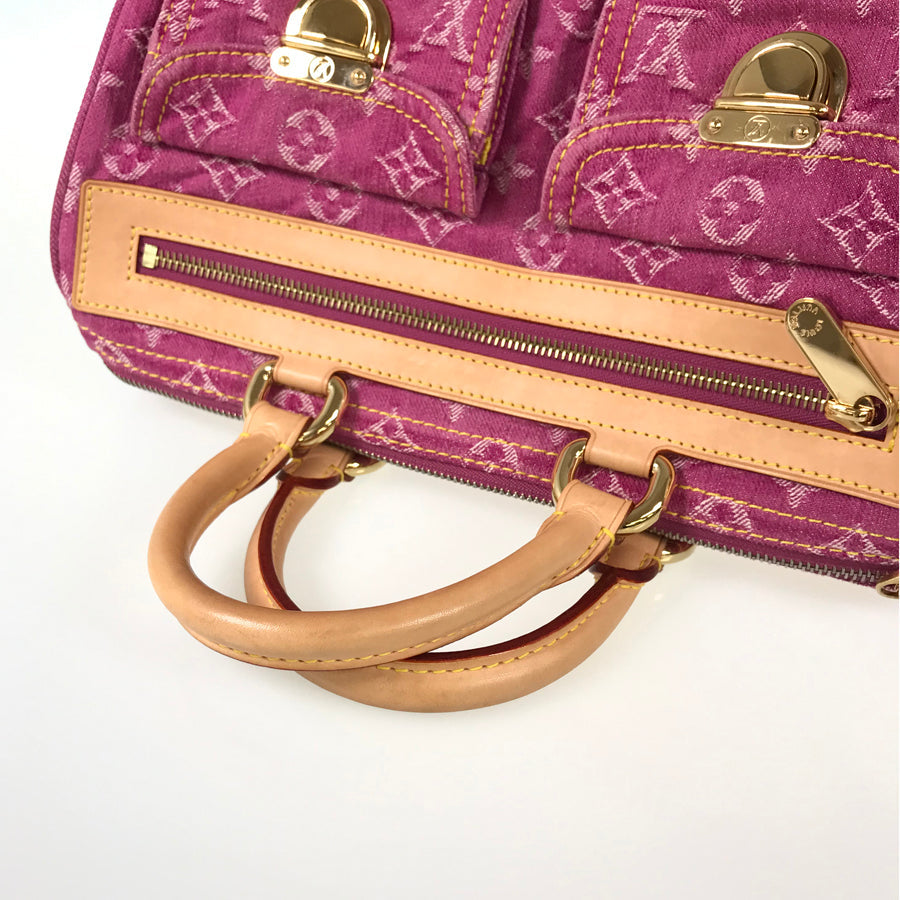 LOUIS VUITTON Monogram Denim Neo Speedy M95214 Hand bag