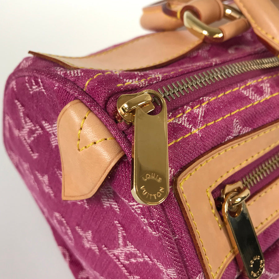 LOUIS VUITTON Monogram Denim Neo Speedy M95214 Hand bag