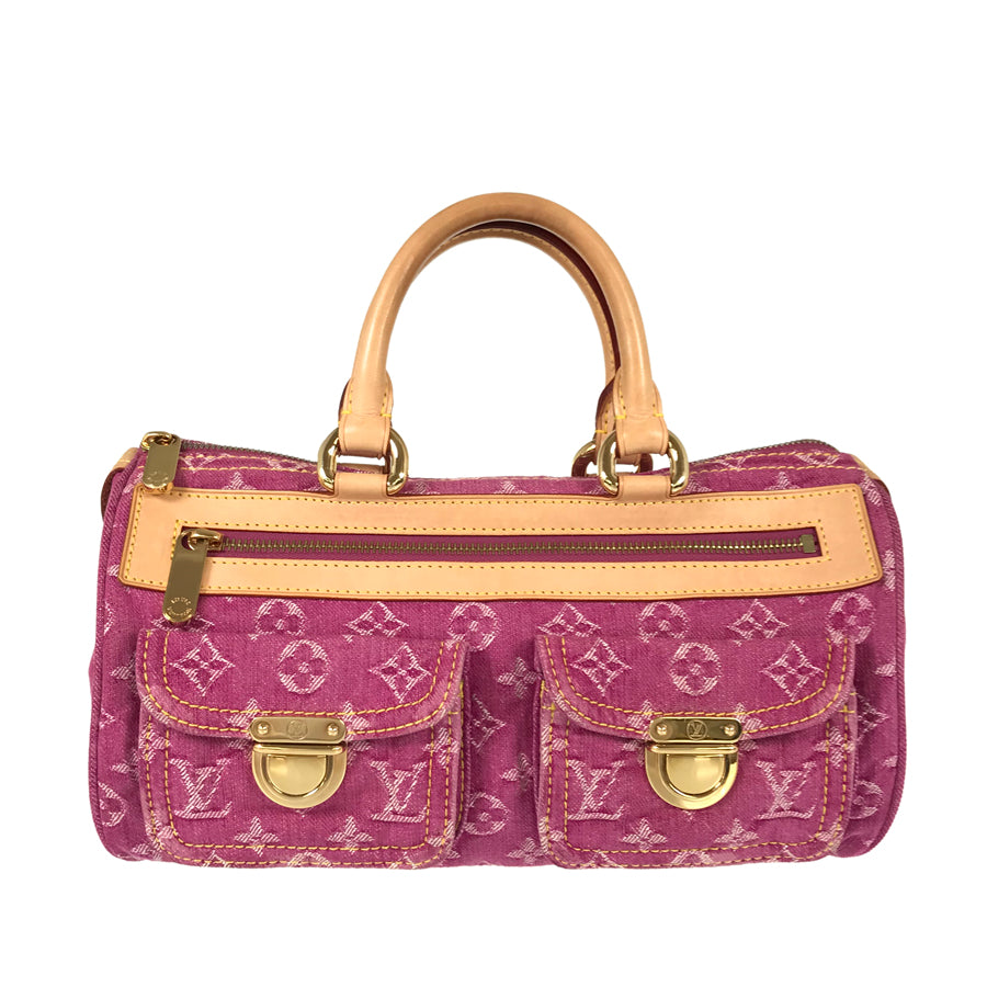 LOUIS VUITTON Monogram Denim Neo Speedy M95214 Hand bag